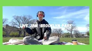 Liveset in the Park before the Eclipse, Brooklyn NY