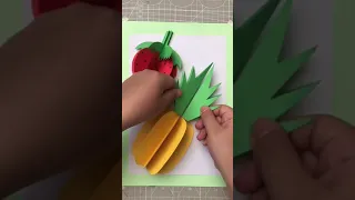 Paper Fruits arts and crafts