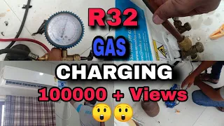 R32 Refrigerant charging-step by step procedure