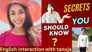 Let's get know how to start talking to any stranger ? practice with @Tanuja_English