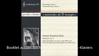 Singet dem Herrn ein neues Lied-J.S. Bach - minus Basso 1-ohne Bass 1-Karaoke professional-T3