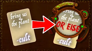 The Cult Has an Extremely Threatening Message - Strange Horticulture!