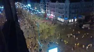 EURO 2012 Kiev Street Night Game Over - Ukraine - Sweden 2-1