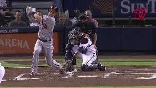 WSH@ATL: Harper leaves early with lightheadedness