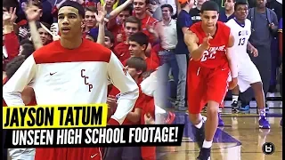 JAYSON TATUM UNSEEN SOPHOMORE HIGH SCHOOL FOOTAGE!! Goes OFF in Sold Out Rivalry Game vs CBC!