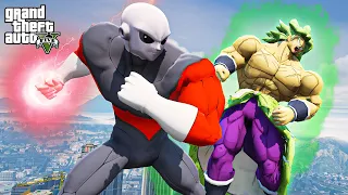 GTA 5 - Jiren VS Broly | Dragonball Super Battle !