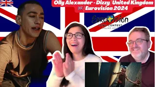 Olly Alexander - Dizzy | United Kingdom 🇬🇧 | Eurovision 2024   | 🇩🇰REACTION