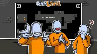 Як втекти стікмену з тюрми !  One LEVEL #1