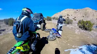 Crashed Into a Side By Side | Southern Rio Rancho | 2024 YZ450F