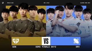 GEN vs DRX | 2022 Worlds Highlights Semifinals