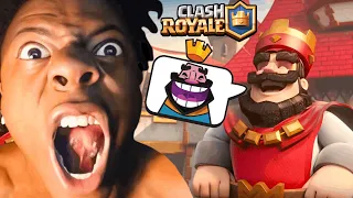 IShowSpeed rages while playing clash royale (Full Video)
