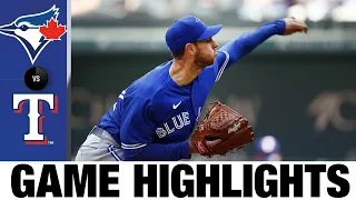 Blue Jays vs. Rangers Game Highlights (4/5/21) | MLB Highlights