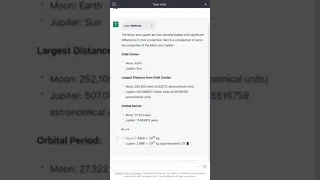 Wolfram plugin for ChatGPT: Comparing the Moon and Jupiter