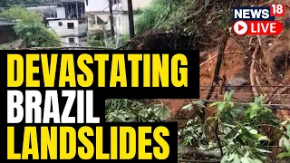 Brazil Mudlsides Live Updates | Homes And Streets Under Water After Deadly Rains Hit Brazil | News18