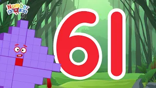 Numberblocks Magic Run 61 - Numberblocks 61 Adventure | Number Explore
