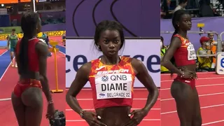 Fatima Diame - Most Beautiful MomentsWIC Belgrade 2022 Athletics