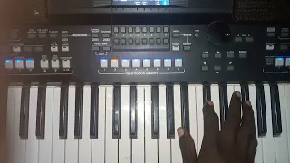 how to set worship on SX 600. piano.