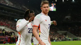 kevin de bruyne highlights | belgium vs germany 2023