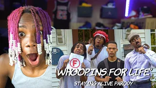 "Whoopins For Life" - Staying Alive Parody ft. @Kyle Exum | Dtay Known (REACTION)