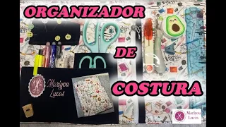 TUTORIAL BOLSO ORGANIZADOR MATERIALES DE COSTURA 🤩// BOLSO COSTURERO 🥰