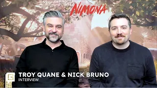 Nimona directors Nick Bruno and Troy Quane on the film, the heart, and the art of animated films