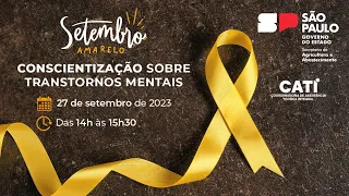 Setembro Amarelo: conscientização sobre transtornos mentais