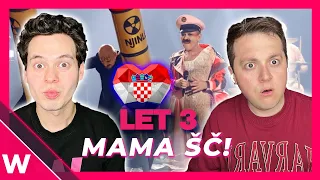 🇭🇷 Let 3 - "Mama ŠČ!" Reaction | Croatia Eurovision 2023