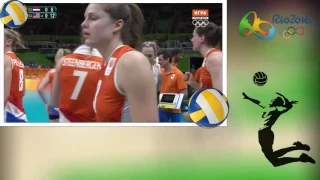 USA vs Netherlands Women's Volleyball Bronze FINAL RIO 2016 Olympics