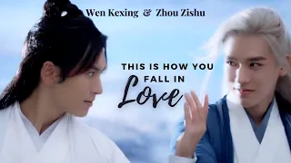 Zhou Zishu x Wen Kexing:  This Is How You Fall In Love