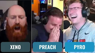 Preach reacts to treasure maps and portals in FF14 Endwalker also ft. Pyromancer and Xenosys Vex