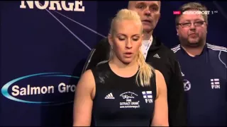 2016 European Weightlifting 63 kg