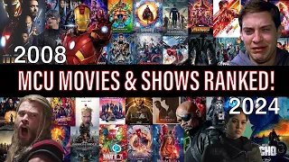 Every MCU Marvel Movie & Show RANKED! From Iron Man (2008) to Echo (2024)