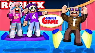 Who is a GENIUS? | Roblox: Genius Game GG