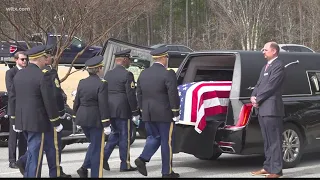 Unclaimed veteran is honored at Fort Jackson National Cemetery
