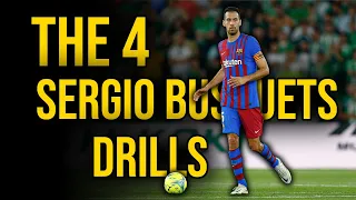 How to play like Busquets | 4 Drills For CM's