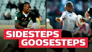 MAGIC FEET 🕺 Top 10 Sidesteps & Goosesteps | 2018 Sevens