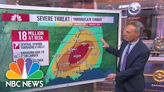 Nearly 17 Million People In Path Of Weather System That Could Bring Tornados, Hail