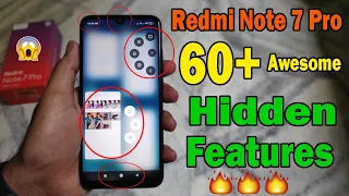 Redmi Note 7 Pro Tips and Tricks | 60+ Hidden Special Features -You need to Know🔥🔥