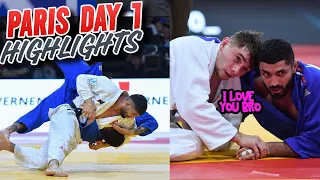 Paris Judo Grand Slam 2023 - Day 1 Recap