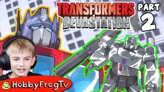 Transformers Devastation Part 2 with HobbyFrog and HobbyDad