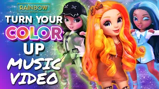 Turn Your Color UP! 🌈 OFFICIAL Animated MUSIC VIDEO | Rainbow High