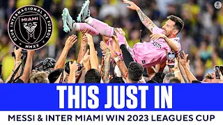 Lionel Messi SCORES As Inter Miami DEFEATS Nashville SC In PK's To Win Leagues Cup I CBS Sports