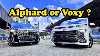 GET the Toyota Alphard S Type Gold or Latest Voxy ?