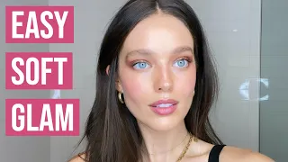 Easy Soft Glam Makeup Tutorial | Natural Soft Glam Makeup | Emily DiDonato