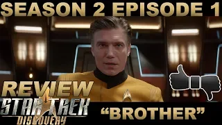 Star Trek: Discovery - S2E01 "Brother" - Episode Review and Likes/Dislikes