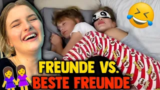 LiDiRo reagiert auf FREUNDE vs BESTE FREUNDE 👯‍♀ Leo & Steph #lidiro #freund #bff