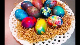 MERMERNA JAJA brz i jednostavan način   farbanje jaja