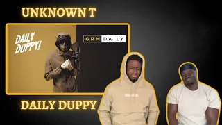 FIRST TIME REACTION TO UNKNOWN T!!! || Unknown T - Daily Duppy [Reaction] || Hesi Crew