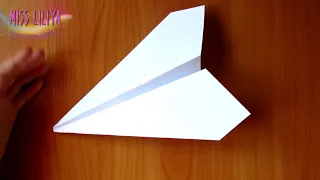 МК Як зробити літак з паперу / МК Как сделать бумажный самолетик