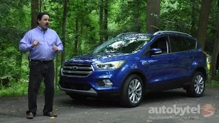 2017 Ford Escape Titanium 1.5L EcoBoost Test Drive Video Review